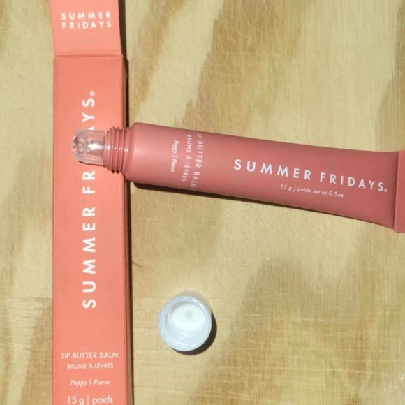 Summer Fridays Lip Butter Balm Vanilla Beige NIB Net Wt 0.5 Ozs - Picture 10 of 11